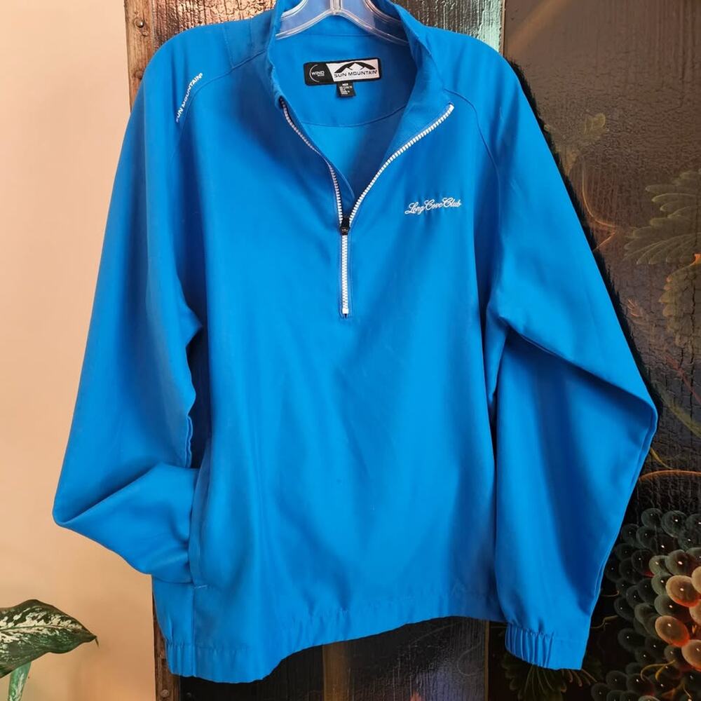 Sun Mountain Windwear 1/4 Zip Golf Pullover / Windshirt